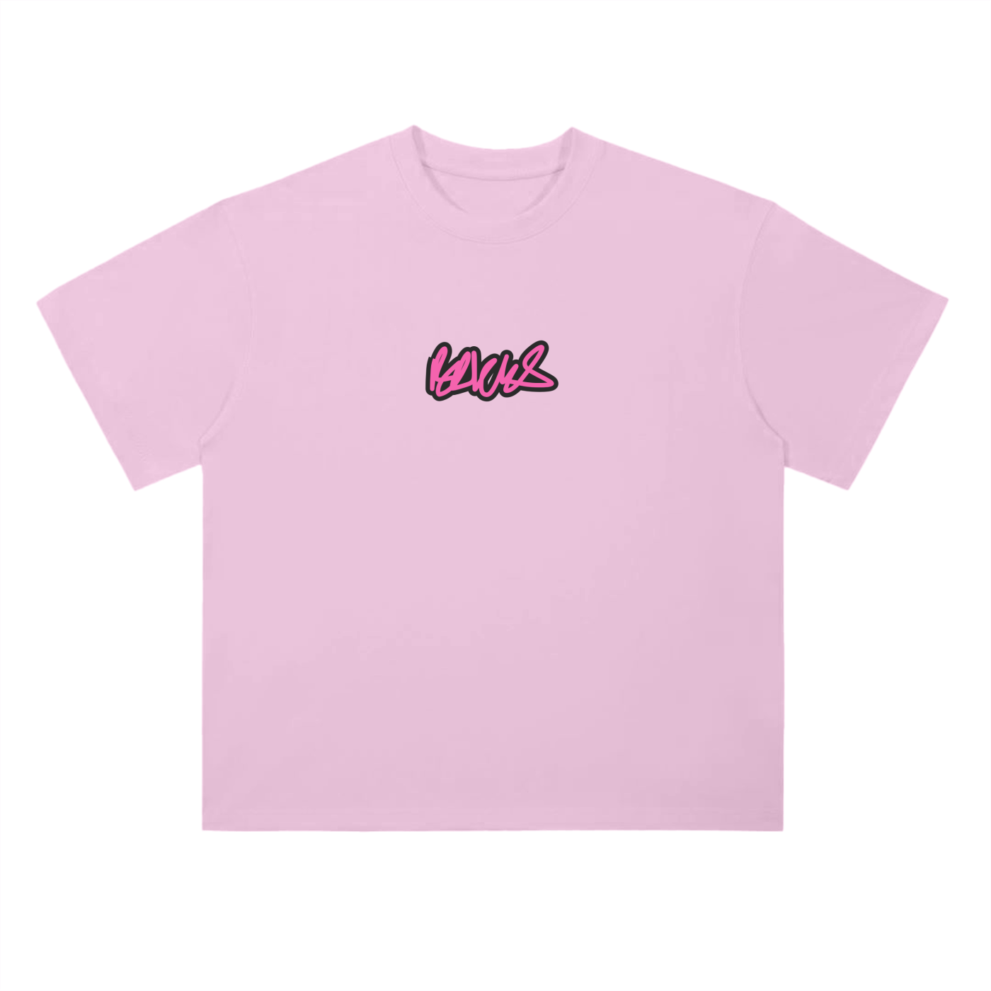 BRICKS SIGNATURE PINK TEE