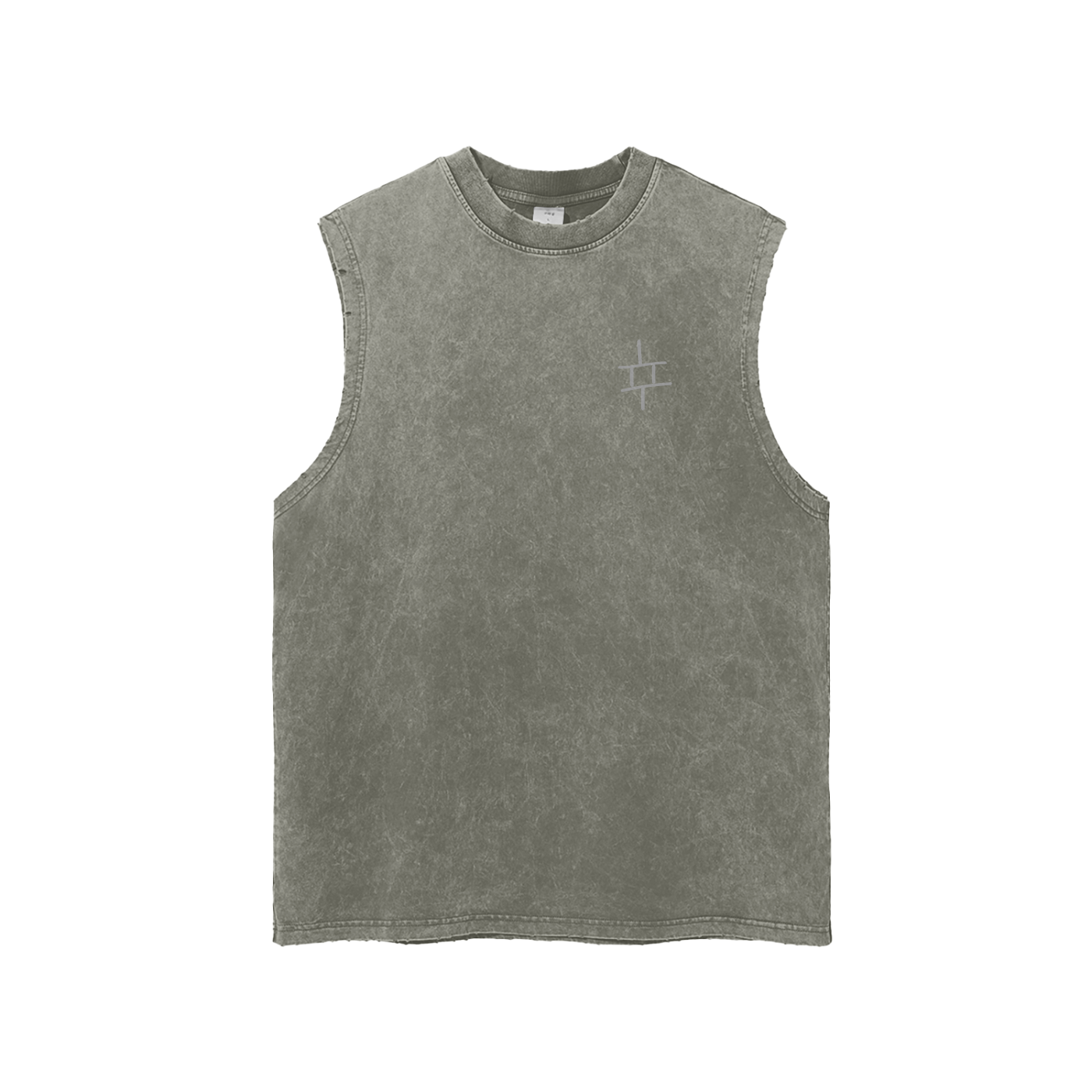 BRICKS SNOW WASHED LOGO VEST