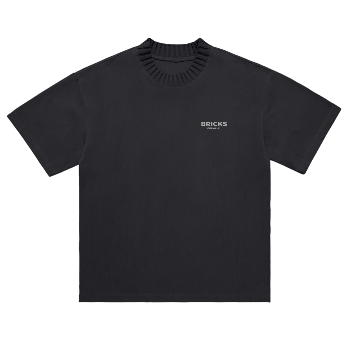 BRICKS FUNDAMENTALS KNITTED COLLAR TOP