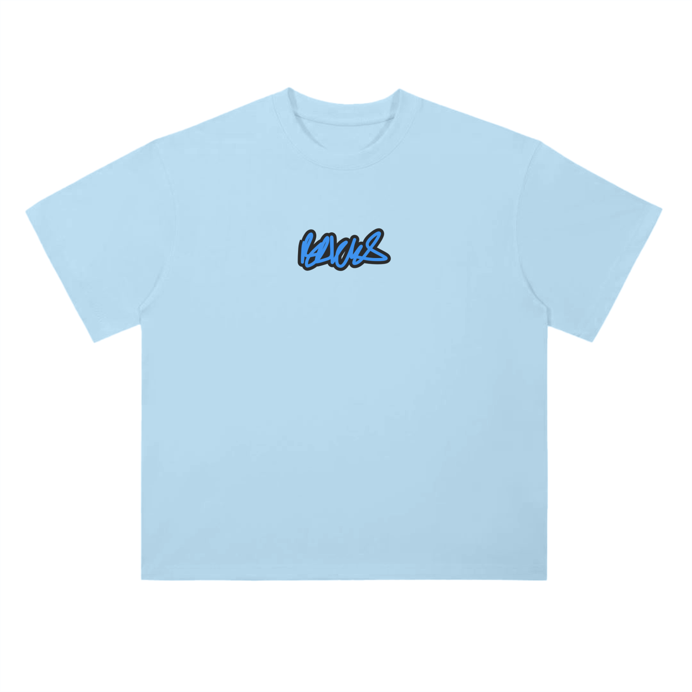 BRICKS SIGNATURE BLUE TEE