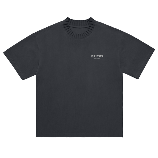 BRICKS FUNDAMENTALS KNITTED COLLAR TOP