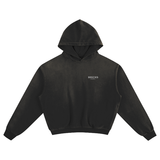 BRICKS FUNDAMENTALS SUNFADE BOXY HOODIE