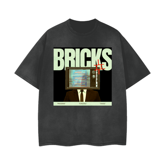 BRICKS LAMESTREAM MEDIA TEE