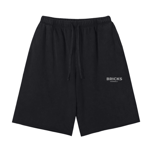 BRICKS FUNDAMENTALS VINTAGE RAW EDGE BAGGY SHORTS